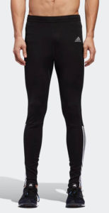 Adidas Men's Three Stripe Running Tights