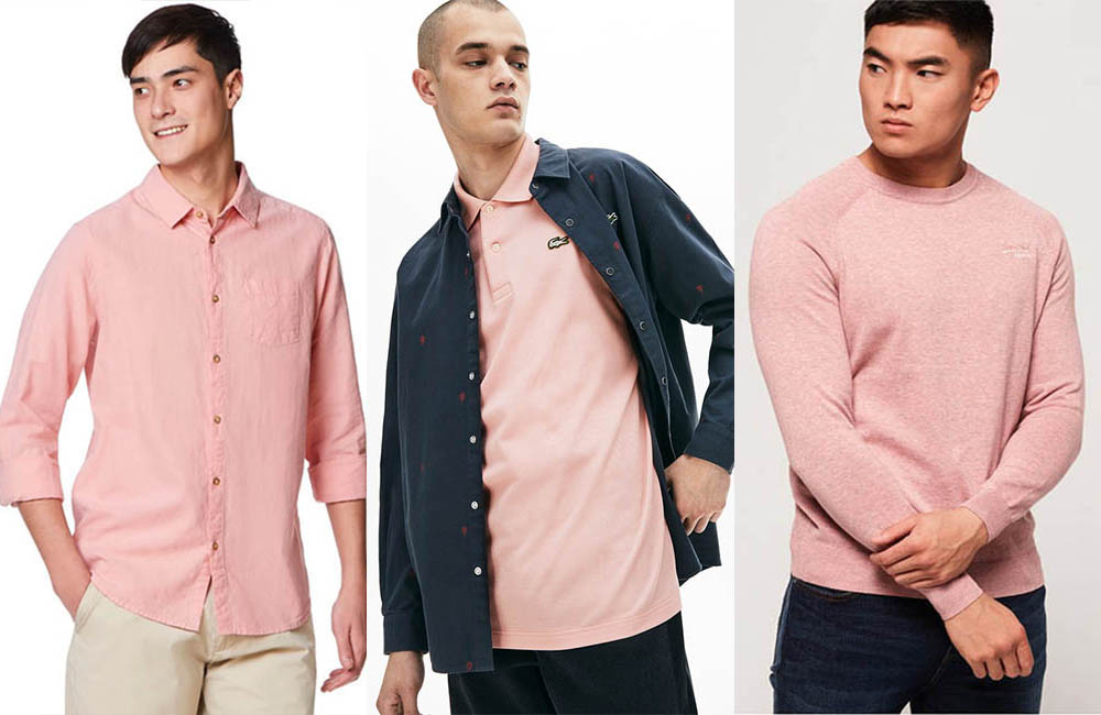 Why pink is a good fashion option for men